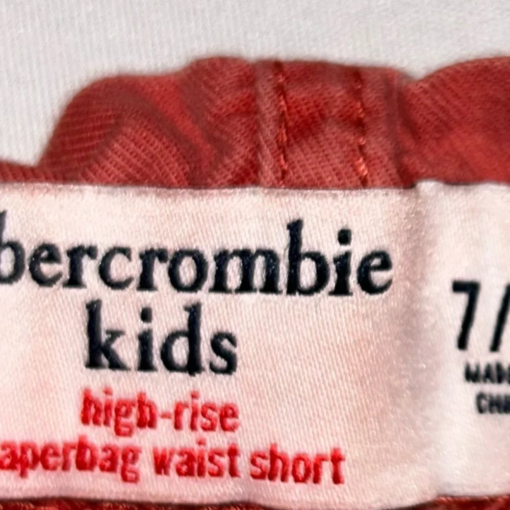 ABERCROMBIE KIDS Paperbag Waist Shorts Size 7/8